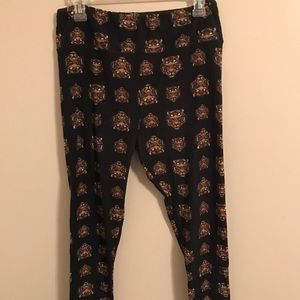 LulaRoe vintage tiger leggings